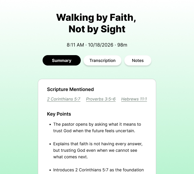 Search for sermons